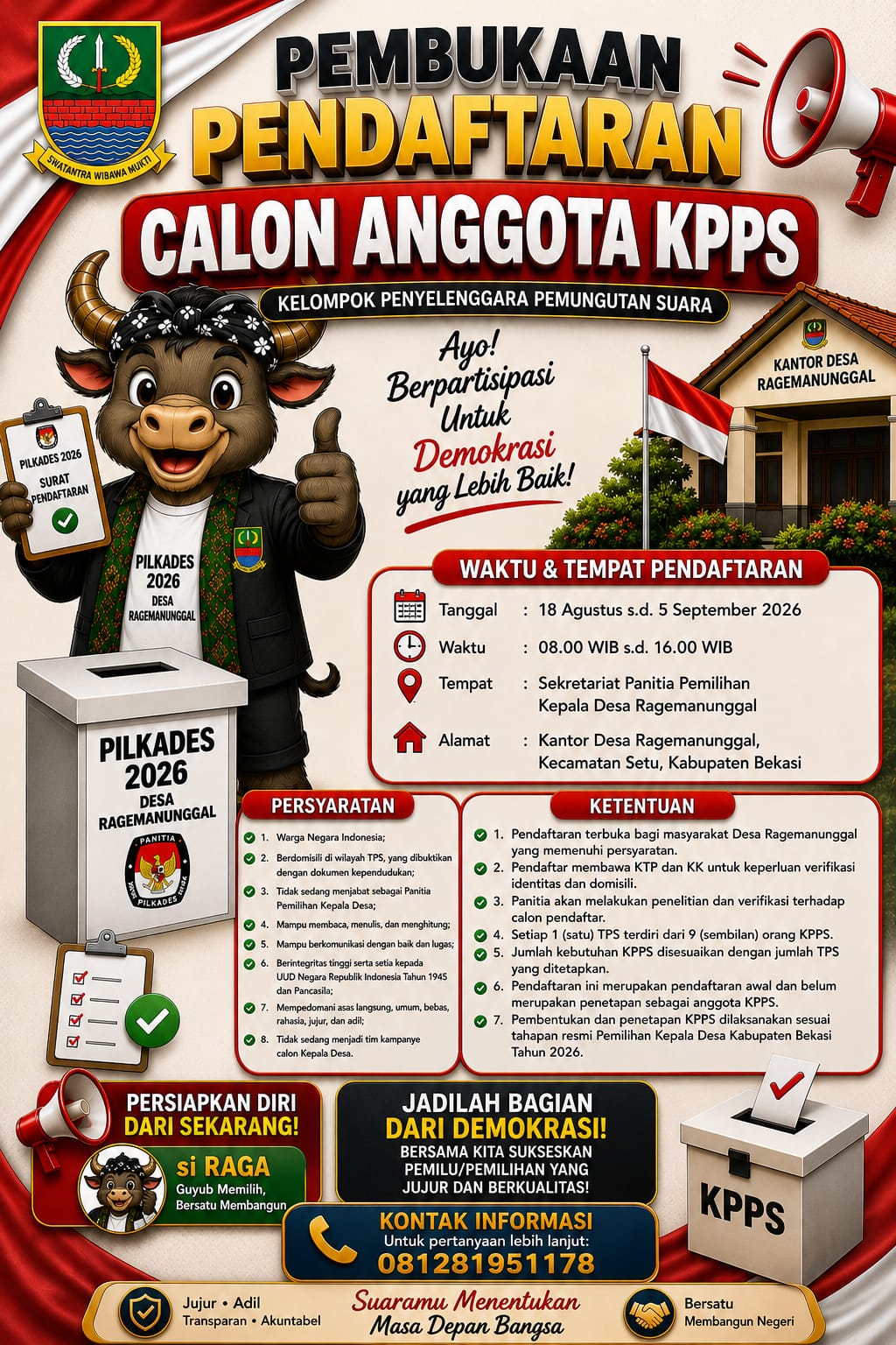 PENDAFTARAN CALON ANGGOTA KPPS